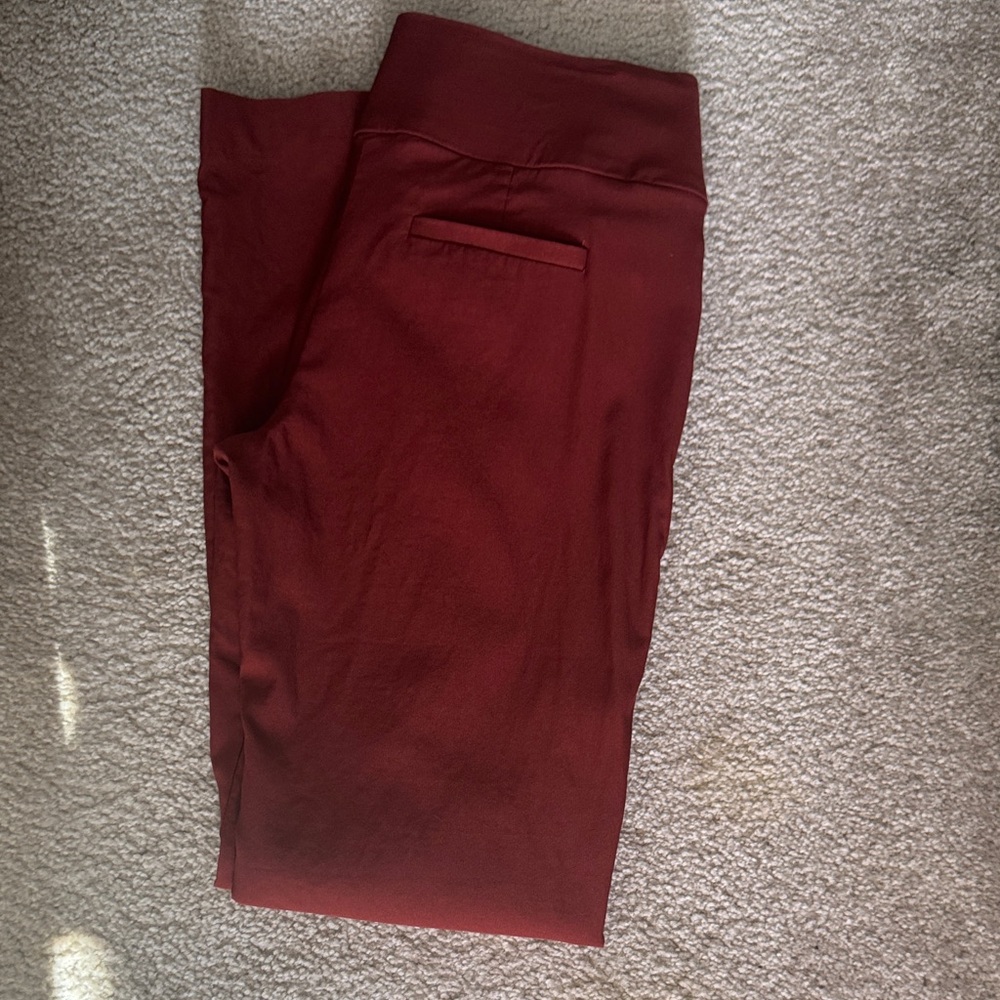Apt. 9 Burgundy Dress Pants